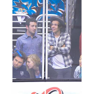 Leonardo DiCaprio, Alessandra Ambrosio & Co. lieben Eishockey