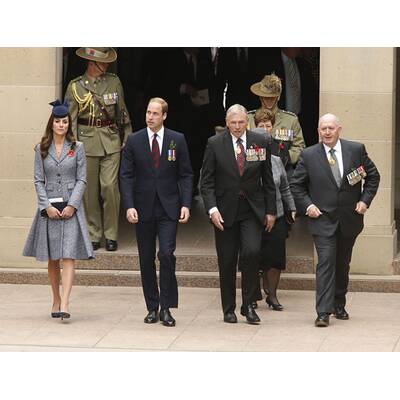 Herzogin Kate, Prinz William & Baby George: Abschied von Australien