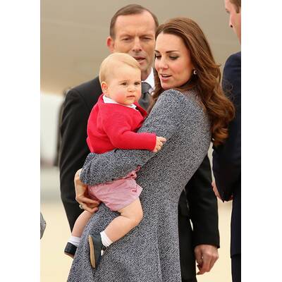 Herzogin Kate, Prinz William & Baby George: Abschied von Australien