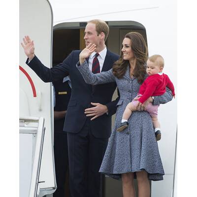 Herzogin Kate, Prinz William & Baby George: Abschied von Australien