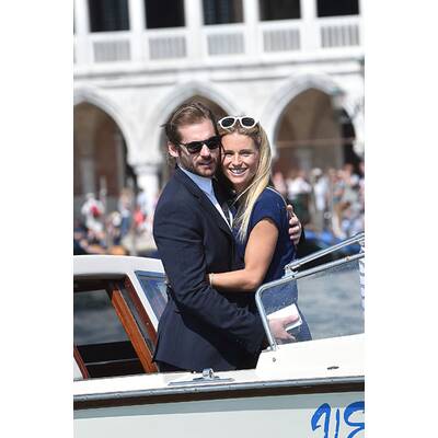 Michelle Hunziker & Tomaso Trussardi: Total verliebt am Lido