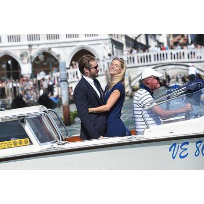 Michelle Hunziker & Tomaso Trussardi: Total verliebt am Lido