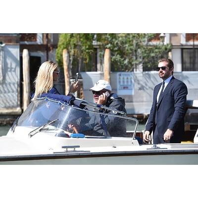 Michelle Hunziker & Tomaso Trussardi: Total verliebt am Lido