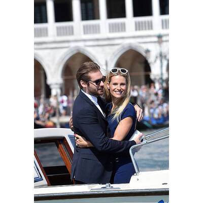 Michelle Hunziker & Tomaso Trussardi: Total verliebt am Lido