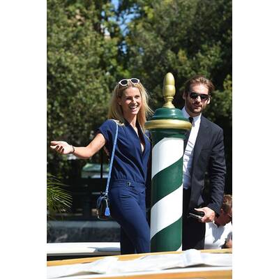 Michelle Hunziker & Tomaso Trussardi: Total verliebt am Lido