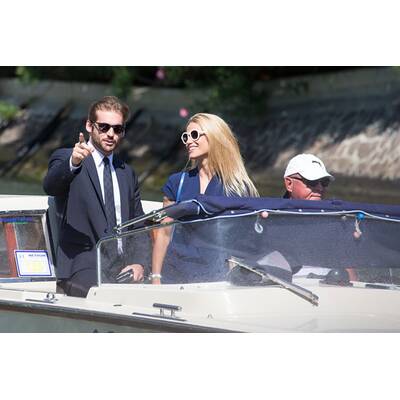 Michelle Hunziker & Tomaso Trussardi: Total verliebt am Lido