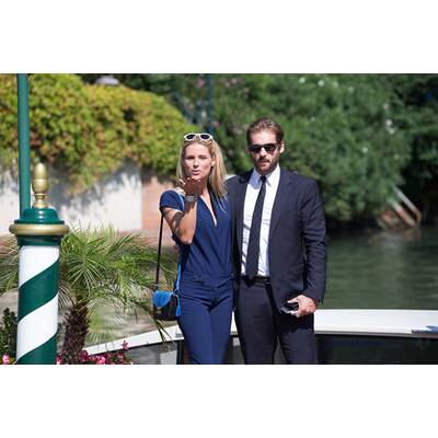 Michelle Hunziker & Tomaso Trussardi: Total verliebt am Lido