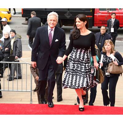 Michael Douglas & Catherine Zeta-Jones: Turtelauftritt