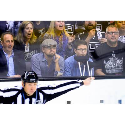Leonardo DiCaprio, Alessandra Ambrosio & Co. lieben Eishockey