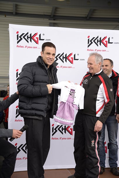 Robbie Williams in Ischgl