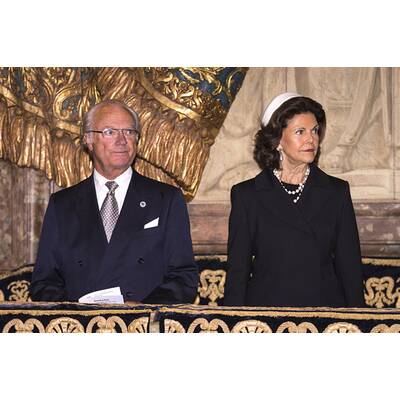 Schweden-Royals besuchen Parlament