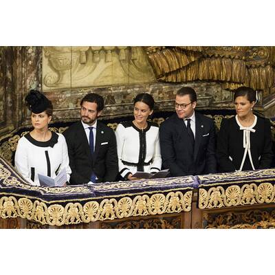 Schweden-Royals besuchen Parlament