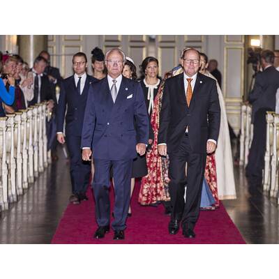 Schweden-Royals besuchen Parlament