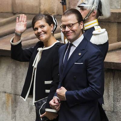 Schweden-Royals besuchen Parlament