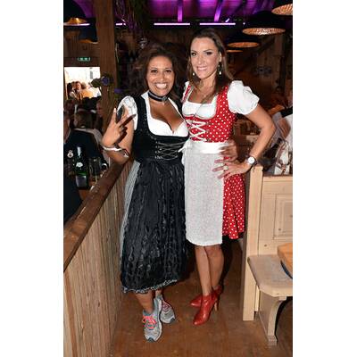 Patricia Blanco strahlt am Oktoberfest