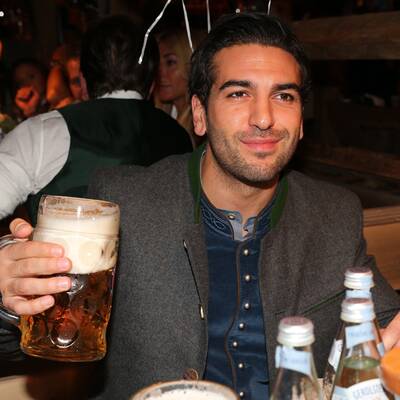 Elyas M'Barek am Oktoberfest