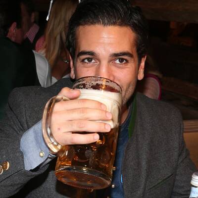 Elyas M'Barek am Oktoberfest