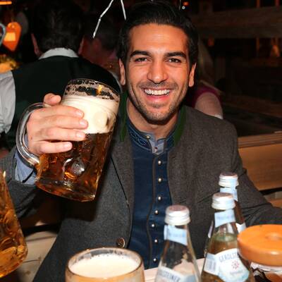 Elyas M'Barek am Oktoberfest