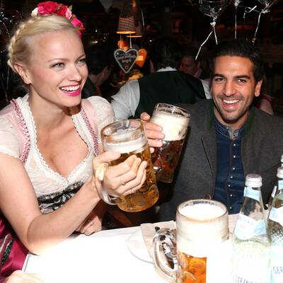 Elyas M'Barek am Oktoberfest