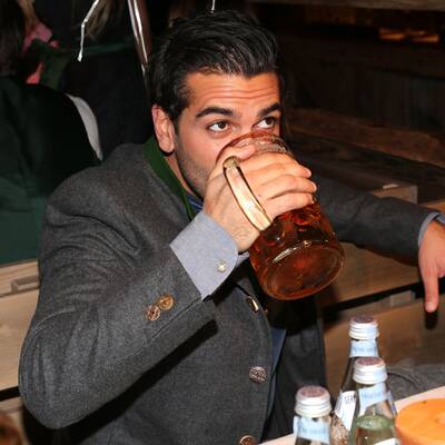 Elyas M'Barek am Oktoberfest