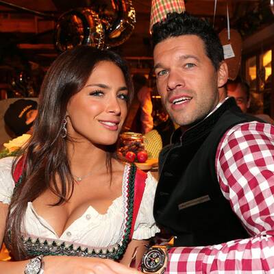 Arjen Robben mit Ehefrau Bernadien Eillert.