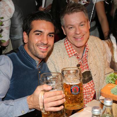 Elyas M'Barek am Oktoberfest