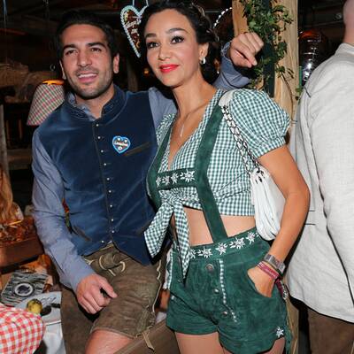 Elyas M'Barek am Oktoberfest