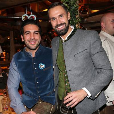 Elyas M'Barek am Oktoberfest