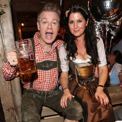 Arjen Robben mit Ehefrau Bernadien Eillert.