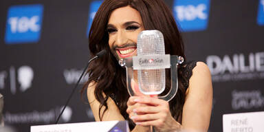 So jubelnd wurde Conchita Wurst empfangen