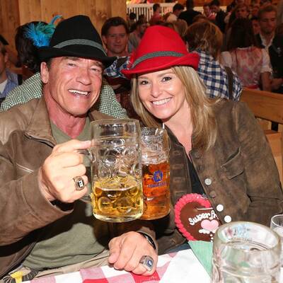 Arnold Schwarzenegger am Oktoberfest