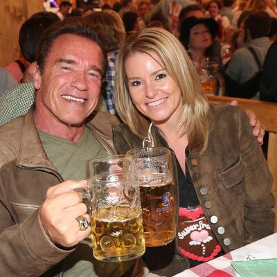 Arnold Schwarzenegger am Oktoberfest