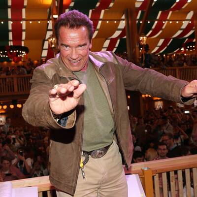 Arnold Schwarzenegger am Oktoberfest