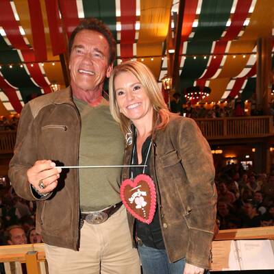 Arnold Schwarzenegger am Oktoberfest