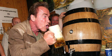 Arnold Schwarzenegger am Oktoberfest