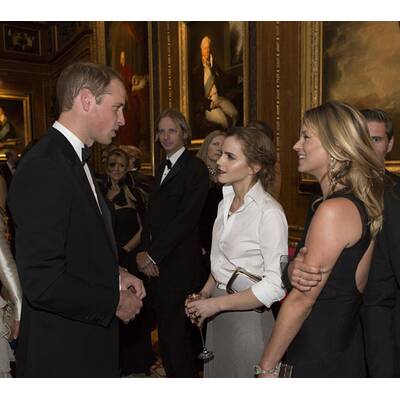 Prinz William feiert bei Gala-Dinner mit den Stars