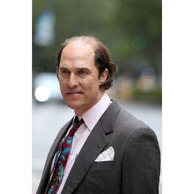 Matthew McConaughey am Set von 