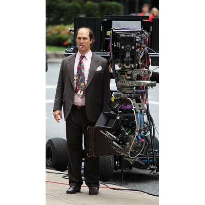 Matthew McConaughey am Set von 