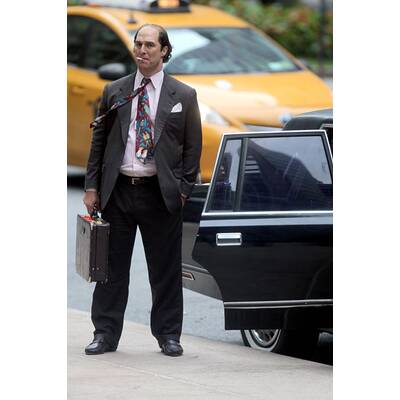 Matthew McConaughey am Set von 