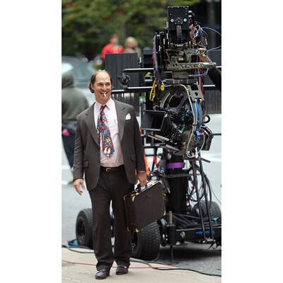 Matthew McConaughey am Set von 