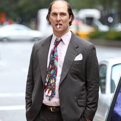 Matthew McConaughey am Set von 