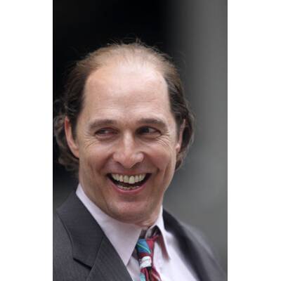 Matthew McConaughey am Set von 