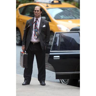 Matthew McConaughey am Set von 