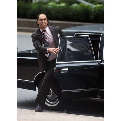 Matthew McConaughey am Set von 