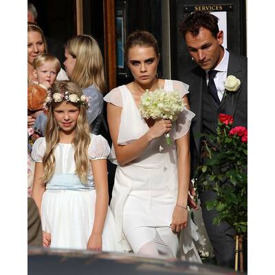 Poppy Delevingne: Hochzeit mit 17 Brautjungfern