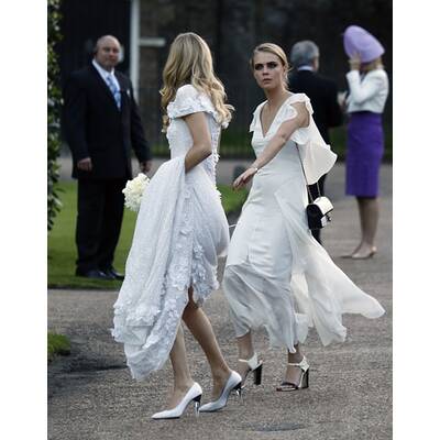 Poppy Delevingne: Hochzeit mit 17 Brautjungfern