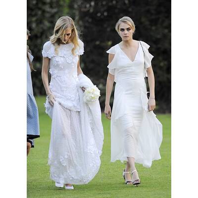 Poppy Delevingne: Hochzeit mit 17 Brautjungfern
