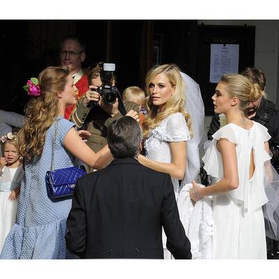 Poppy Delevingne: Hochzeit mit 17 Brautjungfern
