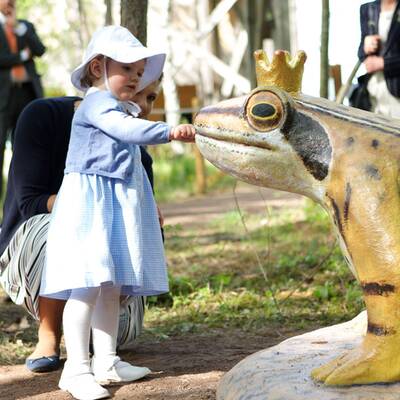 Prinzessin Estelle am Märchenpfad