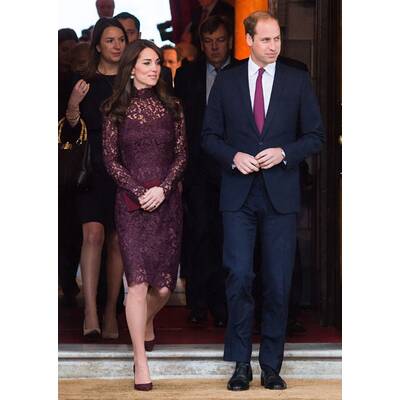 Herzogin Kate strahlt an Williams Seite